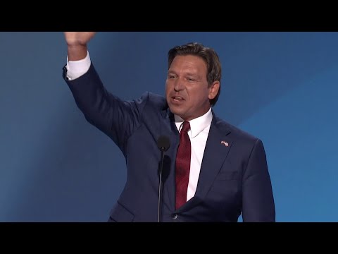 Florida Gov. Ron DeSantis speaks at Republican National Convention