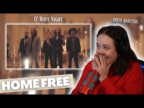 HOME FREE O' Holy Night | Vocal Coach Reaction (& Analysis) | Jennifer Glatzhofer