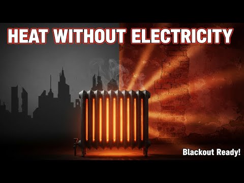 This 1940s Radiator Trick Heated Entire Homes During Blackouts — No Electricity Needed