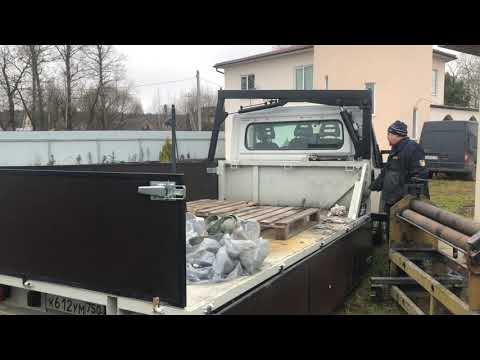 Кран-Манипулятор На Газель и другой комтранс часть 2