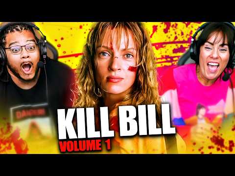 KILL BILL VOL. 1 (2003) IS BLOODY AWESOME!! MOVIE REACTION!! Uma Thurman | Quentin Tarantino