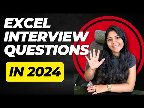 5 Excel Interview Questions You Must Know in 2024 | Excel for Job Interviews | CA Isha Jaiswal