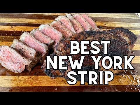 How to grill the BEST New York Strip steak ( 5 Minute Steak)