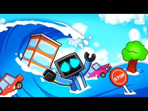 Survive the NATURAL DISASTERS in Roblox!