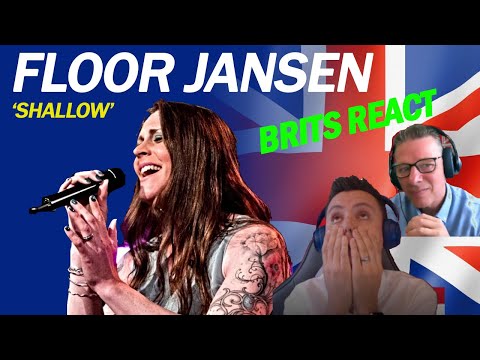 Floor Jansen - Shallow (BRITS REACTION!!)(AMAZING!)
