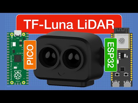 TF Luna LiDAR Sensor with ESP32 & RPI Pico