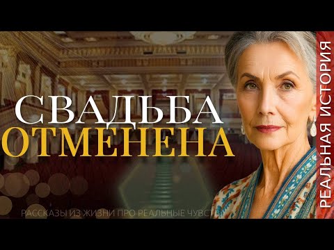 СВАДЬБА ОТМЕНЕНА. Я плакала читая эту историю. Рaccкaз тронет до глубины души. История  Аудиорассказ