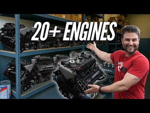 I BOUGHT 20 COSWORTH INDYCAR ENGINES. WORTH MILLIONS (to me)