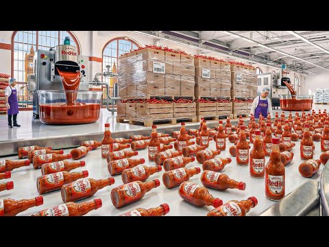 How Frank’s RedHot Is Made in a Factory | Inside America’s #1 Hot Sauce Brand