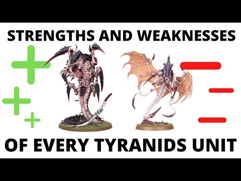 Strengths and Weaknesses for EVERY Codex Tyranids Unit - Every Datasheet Reviewed