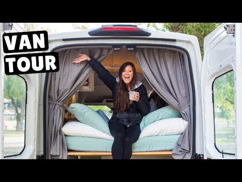 VAN LIFE TOUR | Driving Converted Ford Transit Van Across Canada