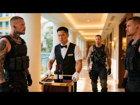 🔥動作電影!王牌殺手化身酒保送酒,開門瞬間殺招全出,全殲黑幫!⚔️ 動作 MMA | KungFu 🔥 #movie #動作 #反轉