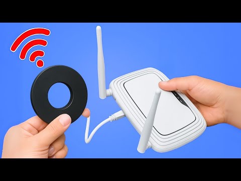 No Internet Needed! Put a Magnet into the WIFI Router and See the Surprise! 😱
