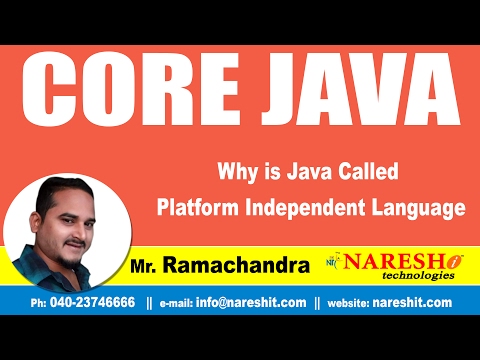 Why is Java Called Platform Independent Language | Core Java Tutorial