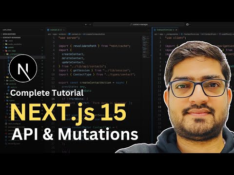 Next.js 15 API Integration & Server Action Mutations | Next.js Tutorial For Beginners