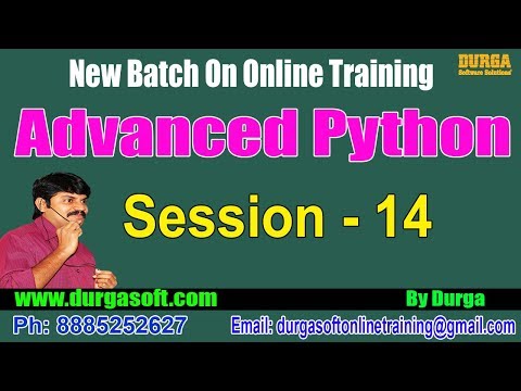 Advanced Python || Method Overloading & Overriding || by Durga On 27-07-2018