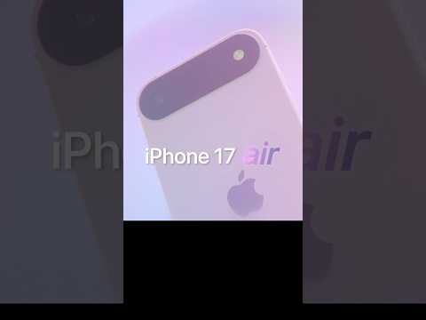 傳聞中的 iPhone 17 Air：僅 5.5mm 超薄機型？｜彼得森