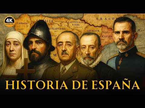 TODA La Historia de ESPAÑA Explicada al COMPLETO | Aprende mientras Duermes | Documental 4k