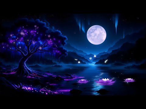 (No Ads) ADHD Sleep Music • Perfect Frequencies for Deep Sleep • Brain Massage While Sleep