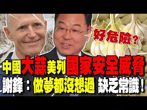 【全程字幕】"中國大蒜"做夢也想不到?被美國列為「國家安全威脅」!大陸駐美大使謝鋒:缺乏基本常識!破壞產業鏈損人不利己!@中天新聞CtiNews