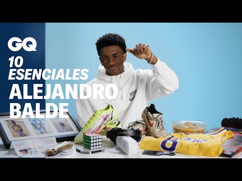 Alejandro Balde: 10 things the FC Barcelona player can't live without | 10 Essentials | GQ España