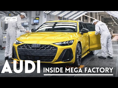 HOW IT'S MADE: 2026 Audi A5 & A6 Production (German Car Factory)
