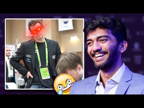 Gukesh Can't Stop Laughing At These Memes