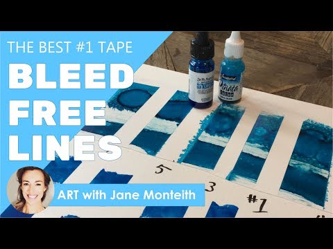 #1 Tape For Clean Art Lines (It's not Washi tape)