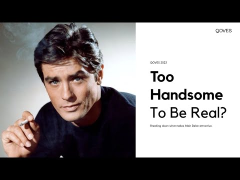 What Made Alain Delon So Attractive? | Celebrity Face Breakdowns