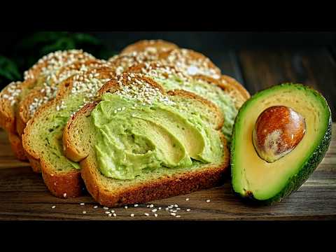 Ich habe seit einem Jahr kein Brot mehr gegessen! Nur Avocado und ein wenig Mehl! Brotrezept