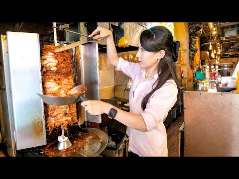 Beautiful kebab lady! Lunch at a downtown Fukuoka kebab shop