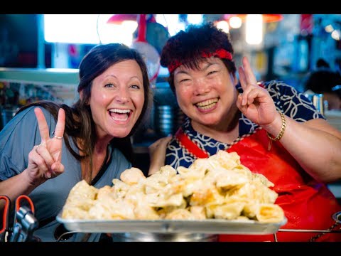 BEST KOREAN FOOD MARKET IN SEOUL! | Gwangjang Market Street Food