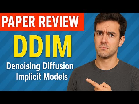 Diffusion Models 50x Faster! 🔥 | DDIM Explained