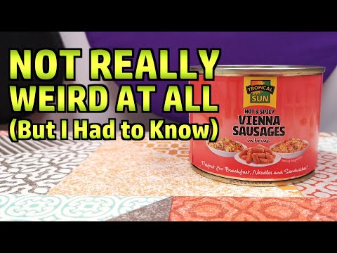 Hot & Spicy Vienna Sausages (Not So)Weird Stuff in a Can # 187