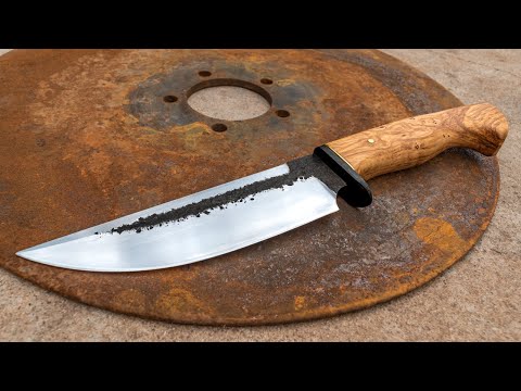 Making a Field Knife from a Seeder Disc
