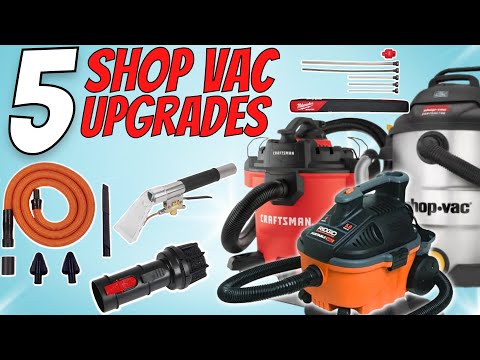 BEST UPGRADES FOR YOUR WET/DRY SHOP VAC | Shop Vac Upgrades