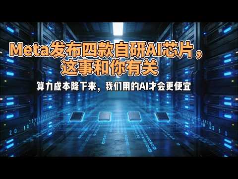 Meta发布四款自研AI芯片,这事和你有关