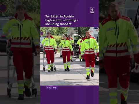 Ten killed in Austria high school shooting - including suspect