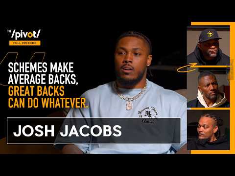Josh Jacobs: From homeless to NFL star running back, Green Bay's future & Saquon Barkley | The Pivot
