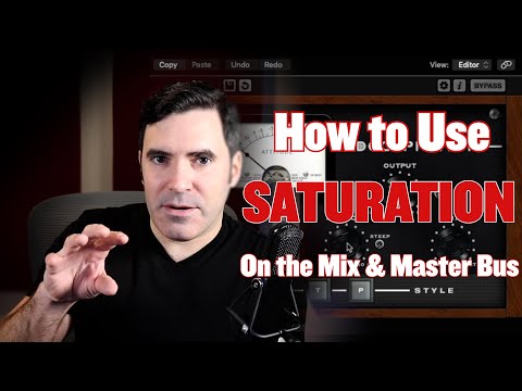 How to Use Saturation on the Mix & Master Bus