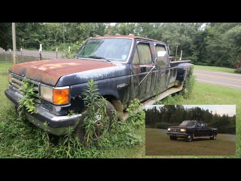 Rescuing Dads 1989 F350 After Sitting Several Years