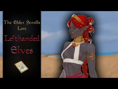 The Elves of Sunken Yokuda, The Mysterious Lefthanded Elves - The Elder Scrolls Lore
