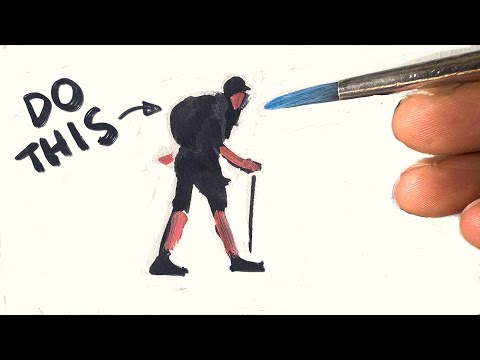 Just Watching This will Improve Your Watercolor Figures | Watercolor Tutorial for Beginners