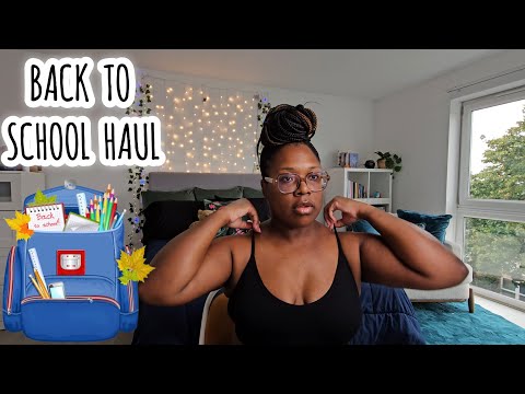 BACK TO SCHOOL HAUL ON A BUDGET!!