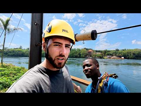 $20 Zipline across the Nile (Uganda) 🇺🇬