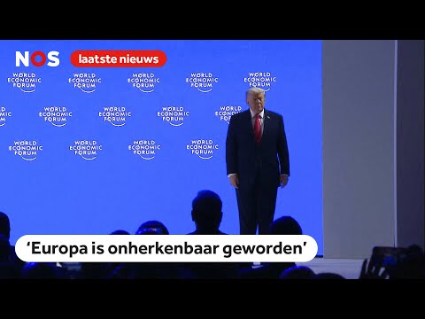Trumps eerste woorden op het World Economic Forum