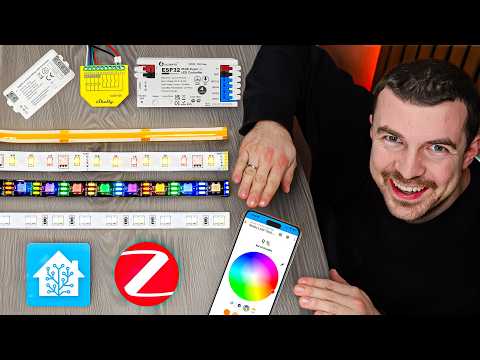 I'm never buying pre-made LEDs again! The best DIY LED strips with Home Assistant