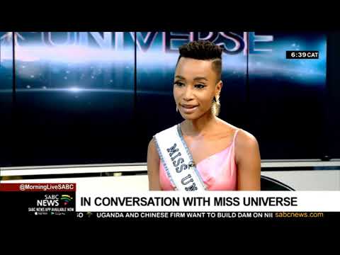 In conversation with Miss Universe