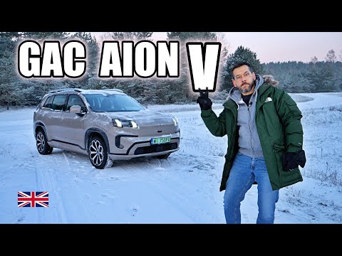 GAC AION V Is Testing European Waters (ENG) - Test Drive and Review - Marek Drives