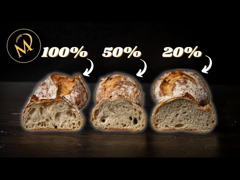 How much pre-dough is needed? Baking test with pre-doughs - What effect does the pre-dough ratio ...
